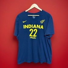 Nike Indiana Fever Shirt Adult XL Navy Blue WNBA Basketball Caitlin Clark Mens