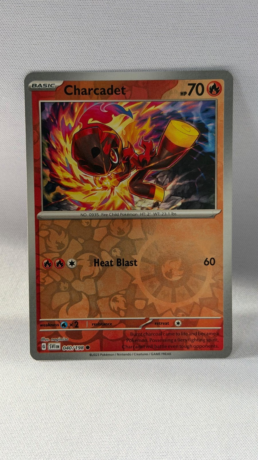 Charcadet 040/198 SV01: Scarlet & Violet Base Set Reverse Holo