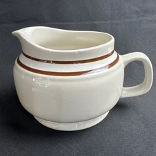 VTG Elegance II Collection Bavarian Brown Gravy Boat Pitcher | 1970s | EUC