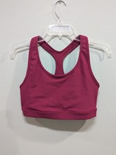 OLD NAVY ACTIVE Sports Bra Women's Medium Med Support PowerSoft Racerback