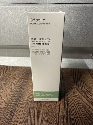 ODACITE MINT & GREEN TEA HYDRA PURIFYING MIST FULLSIZE 1.69 OZ NIB