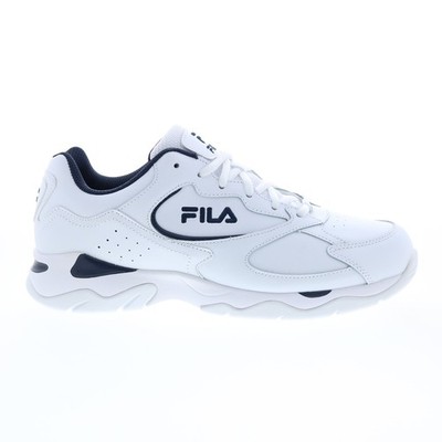 Fila Tri Runner 1CM00882-125 Mens White Leather Athletic Running Shoes 12
