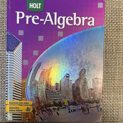 Holt Pre-Algebra