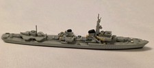German Destroyer Z37 11250 Scale Model Ship Ww2 Vintage West Germany Made German Destroyer Z37 11250 Scale Model Ship Ww2 Vintage West Germany Made