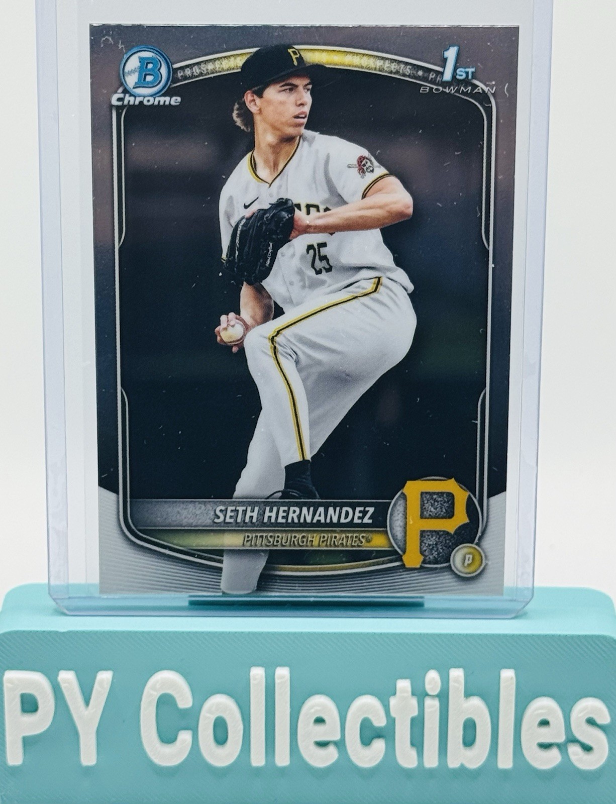 Seth Hernandez 2025 Bowman Draft 1st Chrome Pittsburgh Pirates Prospect