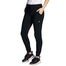 Champion Womens Jersey Jogger Black Size M