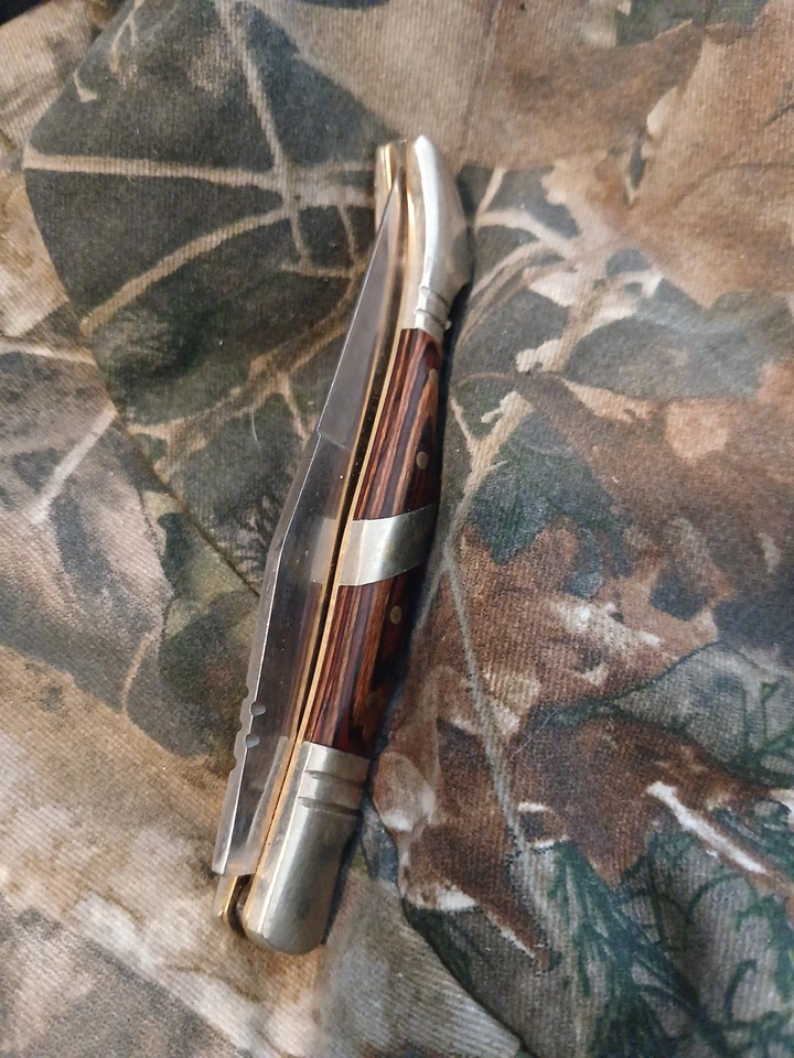 Navaja de Bolsillo/Pakistán Vintage Fighter Plus ESTILO LAGUIOLE Foto 4 de 4