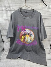 Vintage Single Stitch Jimi Hendrix Are You Experienced Tshirt Gray Size XL