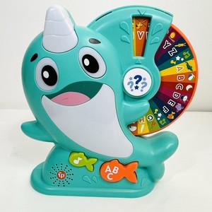 Fisher Price Linkimals Narwhal Interactive Toy Alphabet Music Learning