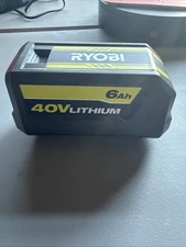 RYOBI 40V Lithium-Ion 6.0 Ah High Capacity Battery OP40605VNM - Slightly Used