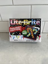 New Lite Brite Hangable Mini Holiday Edition 90 Pieces Christmas Ornament Toy