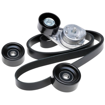 #ad Gates 90K 39153 Serpentine Belt Drive Component Kit For Select 12 16 Ford Models $236.99