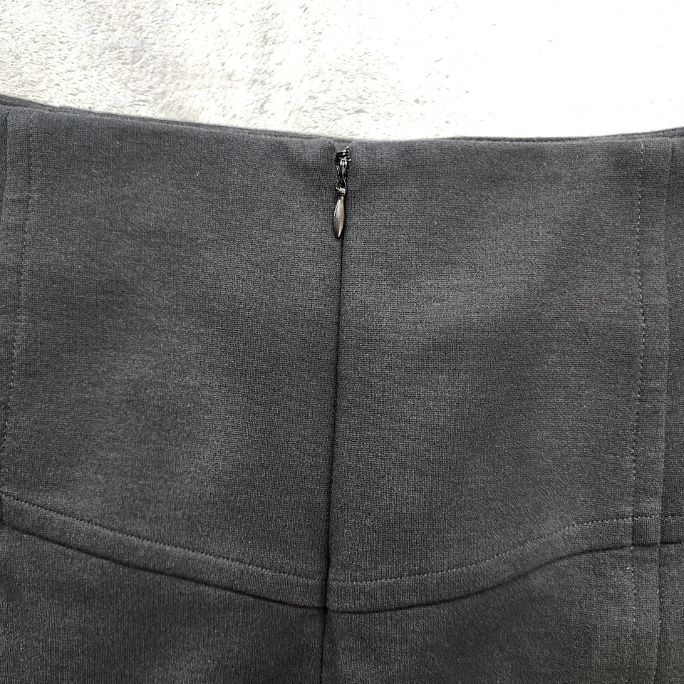 INC International Concepts юбка женщин 14 черный карандаш кнопка деталь назад молнии - Изображение 4 из 4