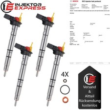 4x 0445116030 0986435360 Bosch Injektor Einspritzdüse VW AUDI SEAT SKODA 2.0TDI