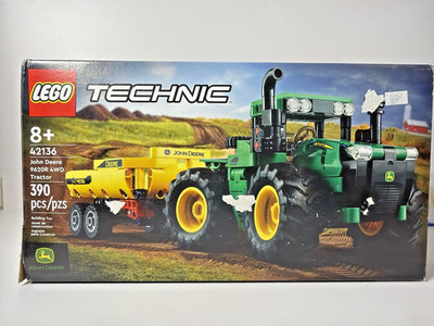 Lego Technic: John Deere 9620R Tractor 42136 (2022) INCOMPLETE Sealed bags 3 + 4