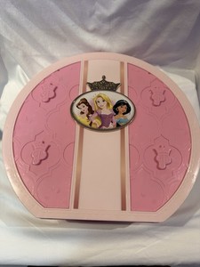 Disney Princess Vanity Playset Pink Pretend Play Mirror & Accessories