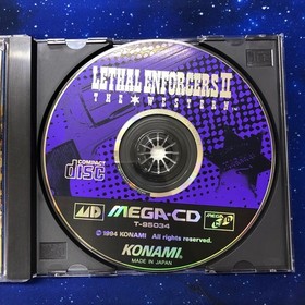 Mega CD Lethal Enforcers 2 Western LETHAL ENFORCERS Ⅱ MEGA CD Japan 2g