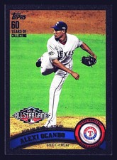 Alexi Ogando Texas Rangers 2011 Topps Update Black #US98 SN /60