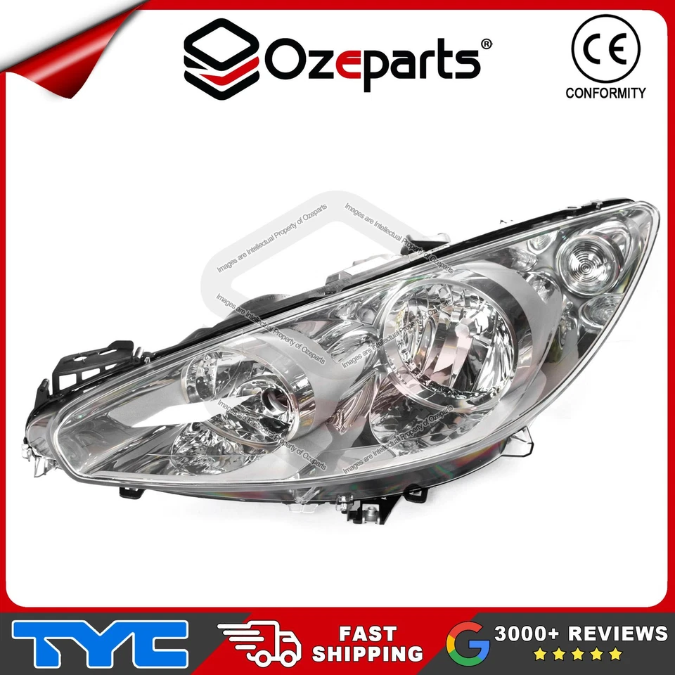 LH LHS Left Hand Head Light Front Lamp For Peugeot 308 T7 Series 2 2012~2014 - image 3 of 4