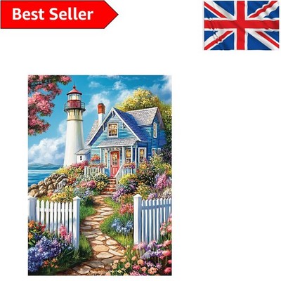 Anfängerfreundliches Diamond Art Set - 12x16 Zoll Landschaft, alle Werkzeuge enthalten