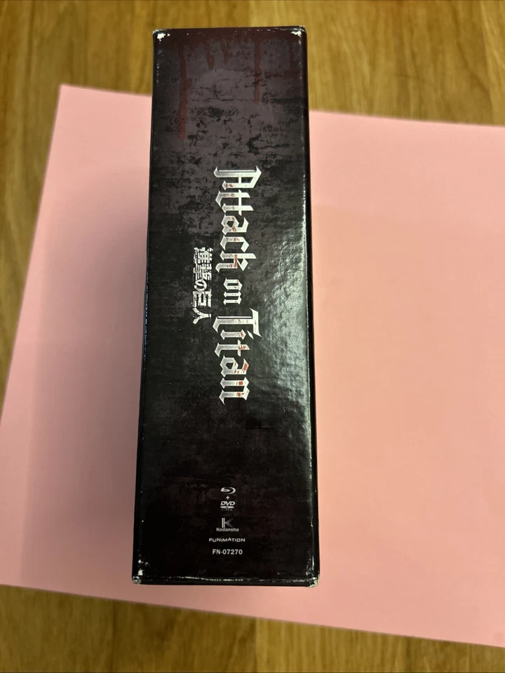 Attack on Titan Season 1 Part 1 2 Special Limited Edition Box Set Blu-Ray DVD Foto 3 de 4