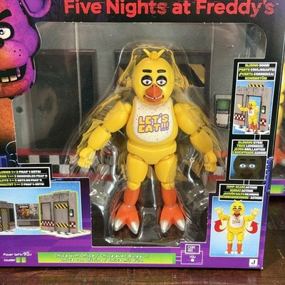 FNAF Five Nights at Freddy's Jazwares Classic Chica Office Set 5