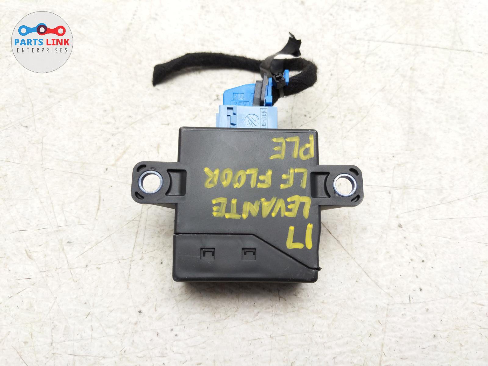 2017-2020 MASERATI LEVANTE POWER STEERING CONTROL MODULE HARNESS WIRING ECM M161