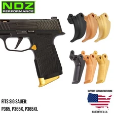 Sig P365 P365XL X Macro OEM Trigger Spring Kit Flat Faced or Curved PVD Cerakote