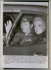 1972 Released Pow Maj Edward K Elias Wife Georgia In Al Military Wirephoto 8X10