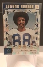 2025 Panini Donruss Legend Series Drew Pearson #TLS-DPE Dallas Cowboys