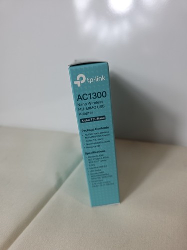 TP Link AC1300 Mini Size Wireless MU-MIMO USB Adapter Archer T3U - Black - Photo 4/4