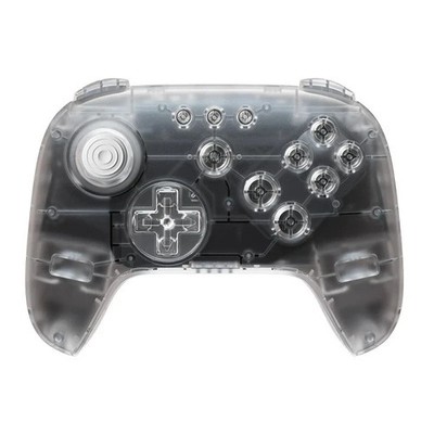 New! 8BitDo Analogue 64 Bluetooth Controller Funtastic Clear Edition