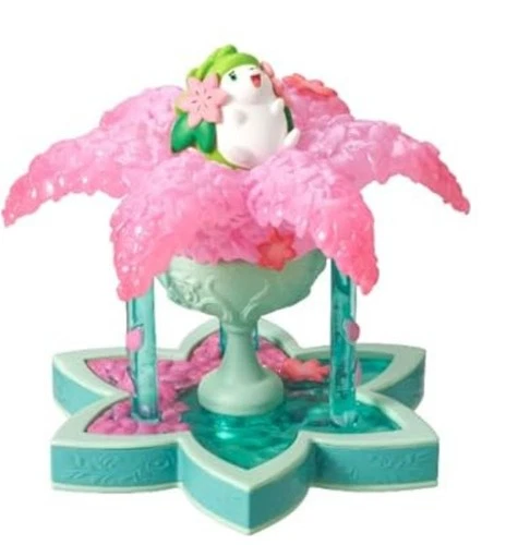 Re-ment Pokemon Shower Splash Figure Shaymin / Pokémon Diorama PRE