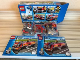 LEGO #60061 City - Airport Fire Truck (2013) --100% Complete