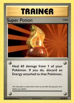 Super Potion Uncommon XY - Evolutions 87/108 Pokémon TCG