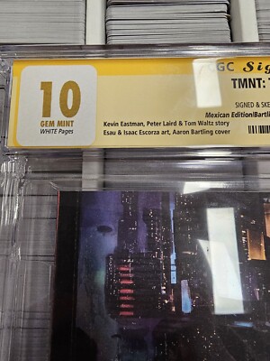 TMNT Last Ronin #1 Foil Variant Mexican Edition CGC 10 Gem Mint