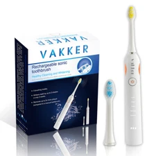 Vakker UltraSonic Electric Toothbrush With 5 Cleaning Modes Rechargeable