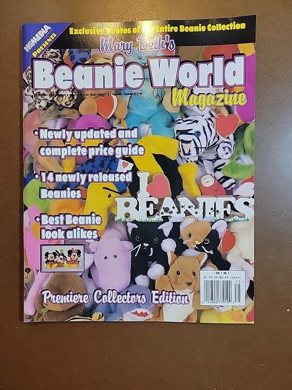 Mary Beth's Beanie World Magazine (Premiere Collectors Edition, Vol.1) 1997