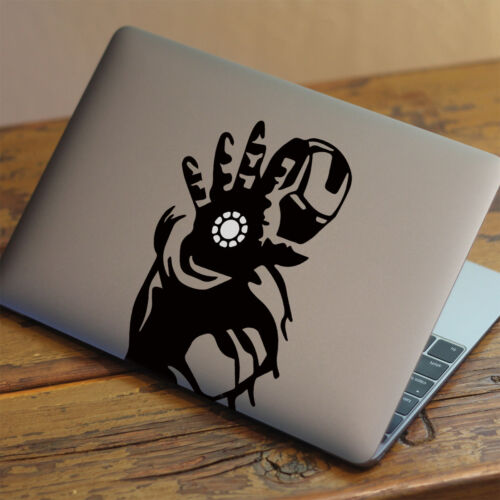 IRON MAN Apple MacBook Decal Sticker fits all MacBook models - Picture 1 of 3