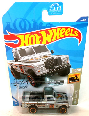 2020 HOT WHEELS HW BAJA BLAZERS 10/10 ZAMAC LAND ROVER SERIES III