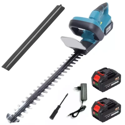 Tagliasiepi a Batteria 72 V Lame a Doppio Taglio Tosasiepi 1300 giri /min HT200