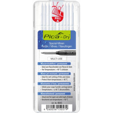 Pica 4043 Dry Special White Refill Leads, 8PK