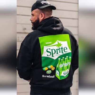 NEW LRG Sprite Black Hoodie Size M