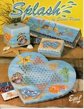 Splash Susan Pisoni Acrylic Decorative Painting Beach Sea Patterns Craft Book