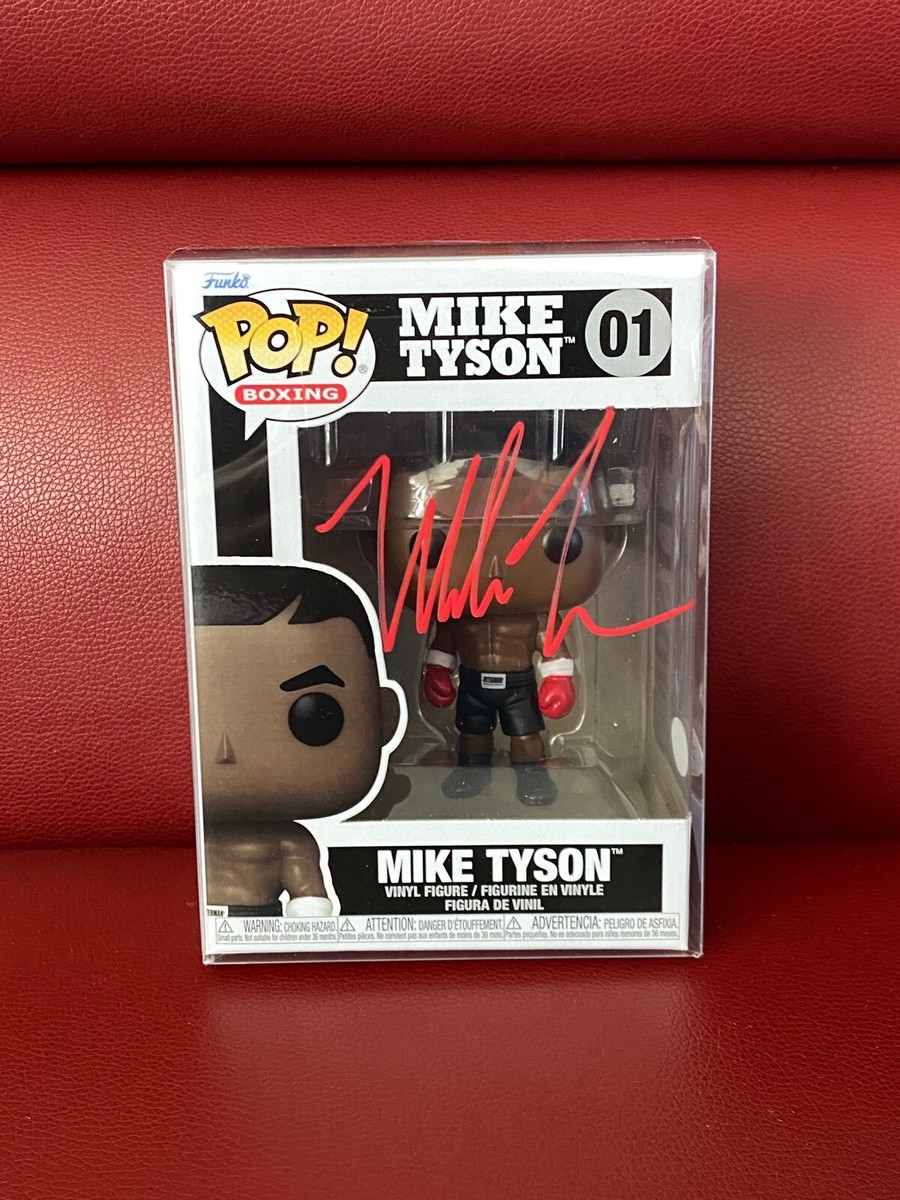 Mike Tyson Signed Autographed Funko POP Figure Mike Tyson