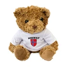 NEW - NORWAY FLAG - Teddy Bear - Cute And Cuddly - Gift Present Birthday Xmas