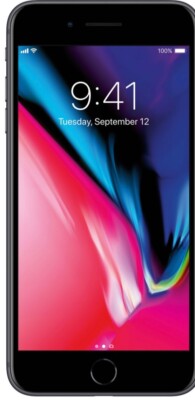 Tik Tok Installed Apple iPhone 8 Plus - 64 GB - black (Unlocked)
