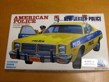YODEL 1970'S DODGE POLICE CAR NEW JERSEY POLICE  PORT AUTHORITY NY NJ  KIT #2