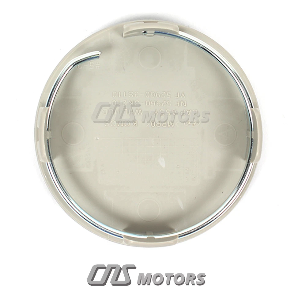 ⭐GENUINE⭐ Wheel Hub Cap 4pcs for Hyundai Kona Santa Fe Sonata Tucson 529603S110 Foto 3 de 4