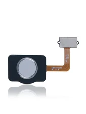 Fingerprint Reader With Flex Cable Compatible For LG Q7 Alpha/Q7 Plus (Silver)